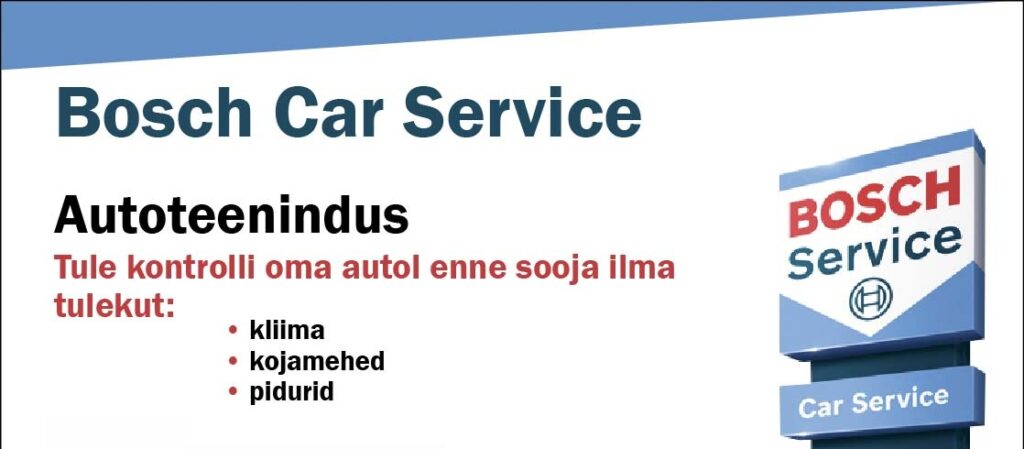 bosch car service, colosal, autoteenindus, kliima, kojamehed, pidurid, kontroll, autohooldus, autoremont, paide, auto, remont, hooldus